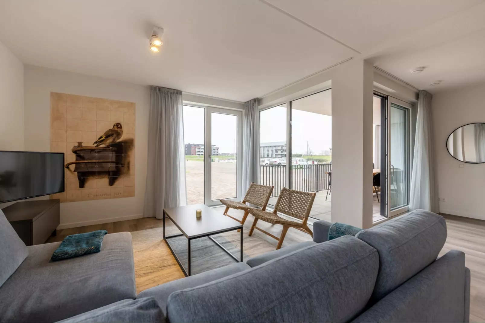 Harbour Loft 1 / Residence Marina 8 pers-Living room