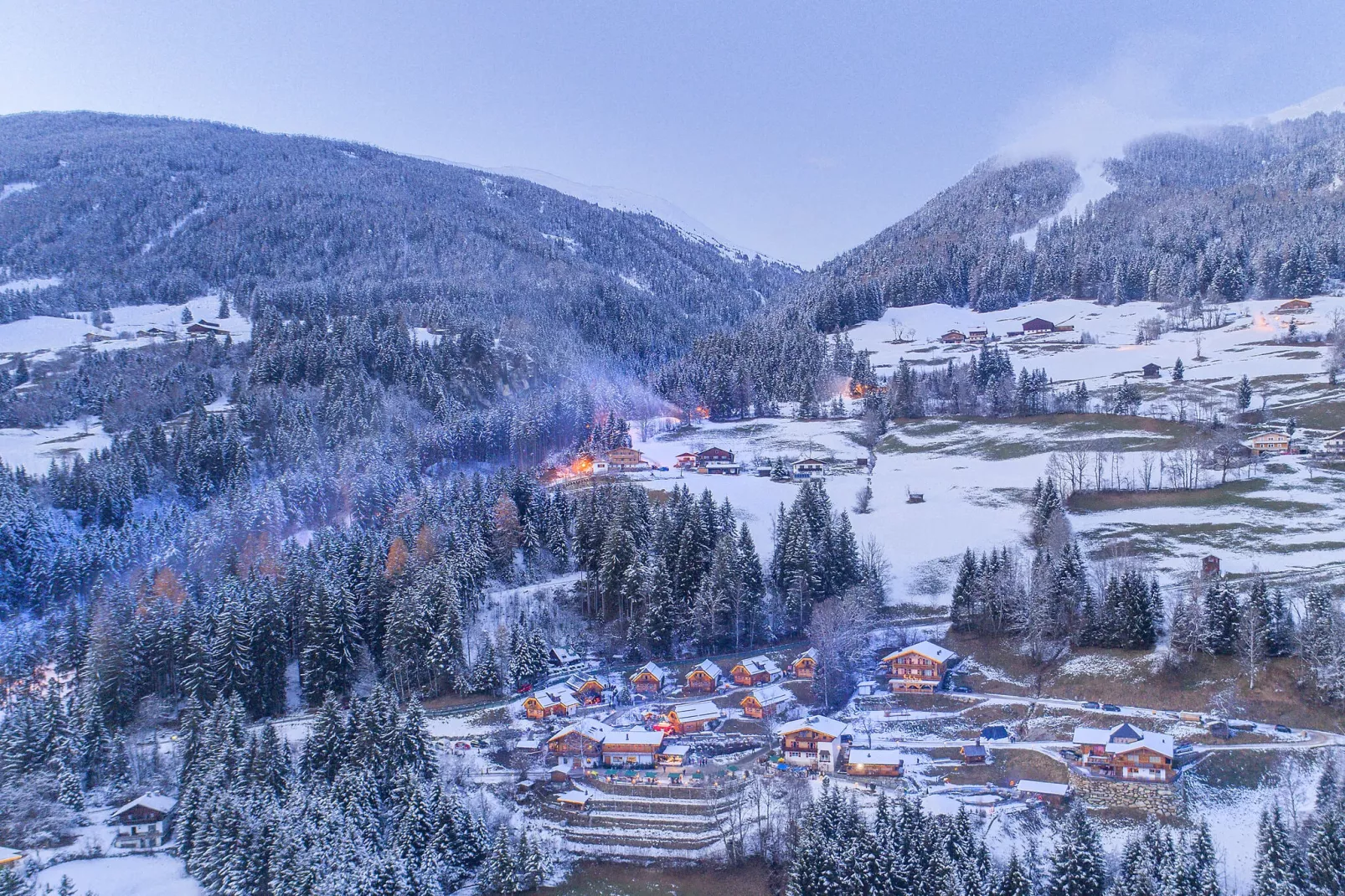 Naturdorf Oberkühnreit - Chalet Oberkühnreit-Area winter 1km