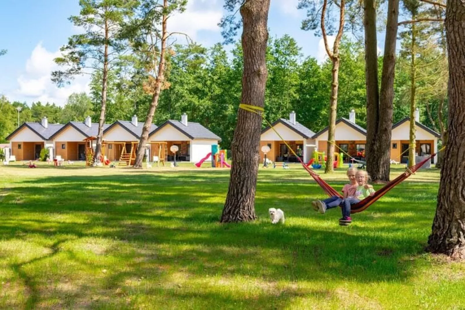 Domki wakacyjne Amber Jarosławiec-Gärten Sommer