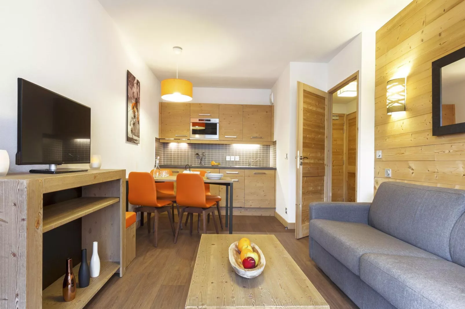 Le Coeur des Loges 2-S4-Living room