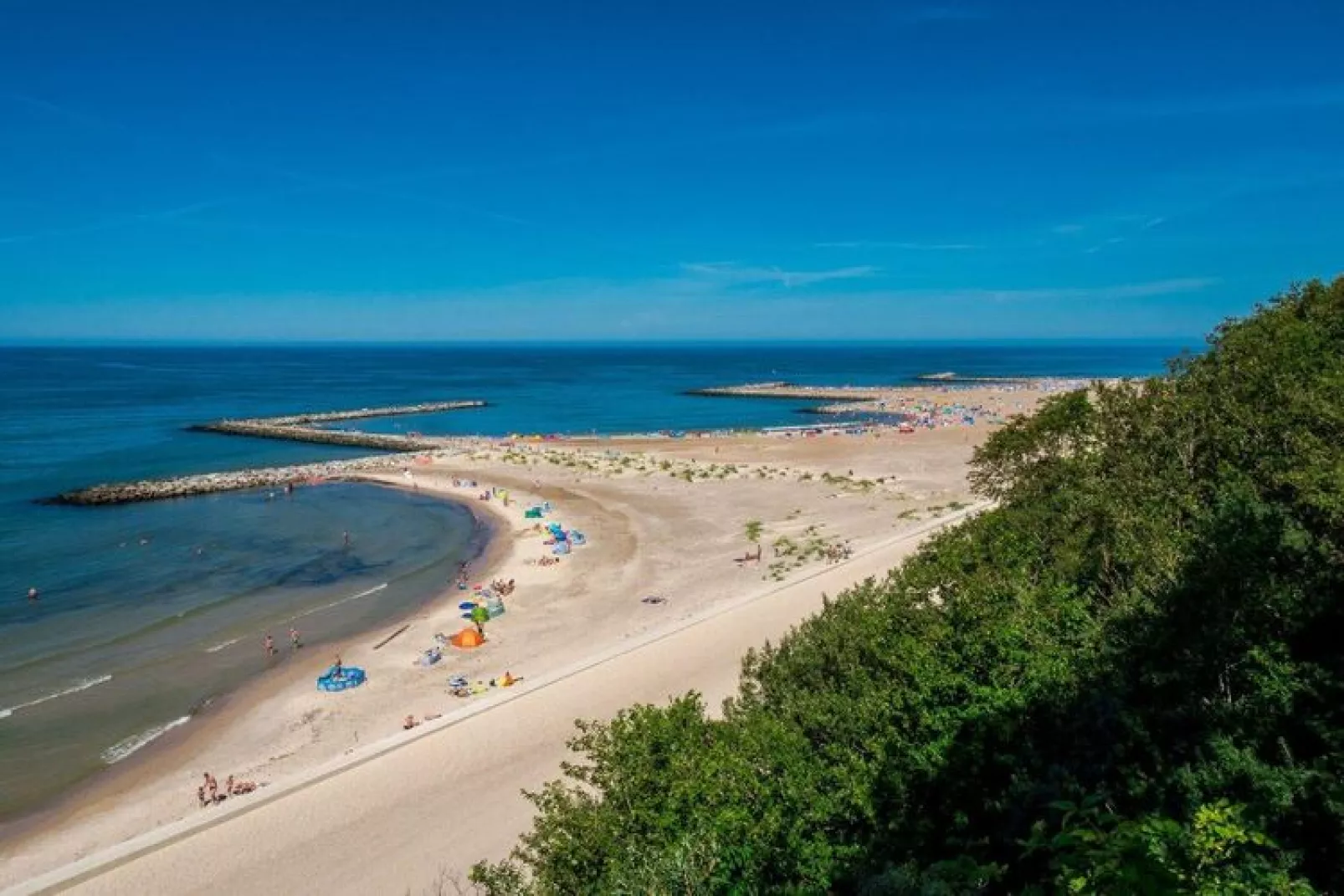 Domek LUX Jarosławiec-Areas summer 1km
