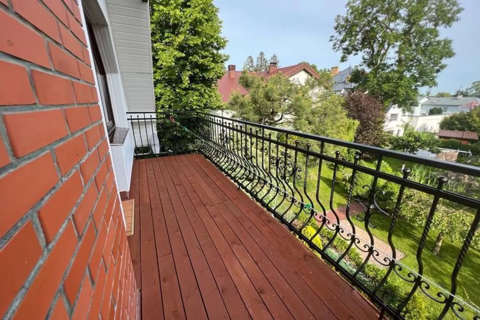 Dom z sauną 150 m2 Ustronie Morskie-Terrace balcony