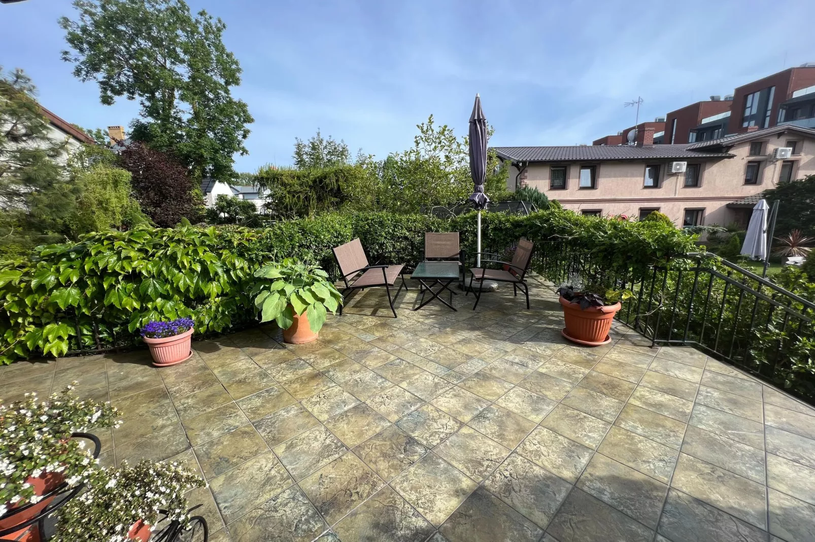 Dom z sauną 150 m2 Ustronie Morskie-Terrace balcony