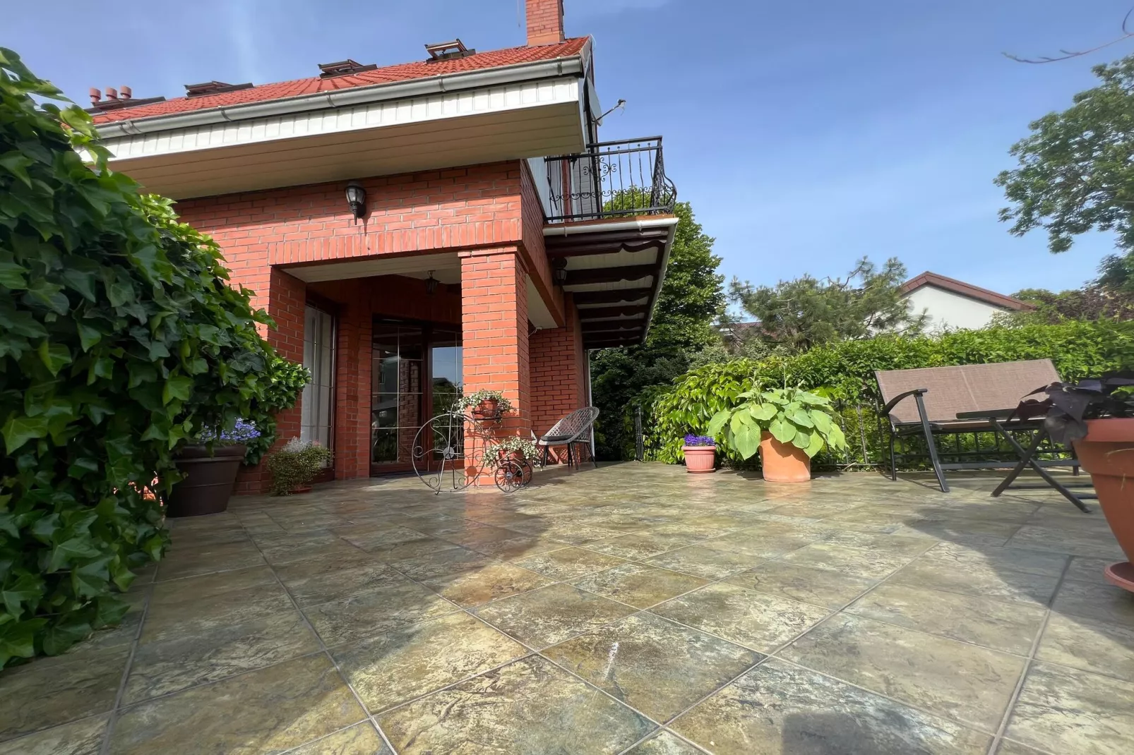 Dom z sauną 150 m2 Ustronie Morskie-Terrace balcony