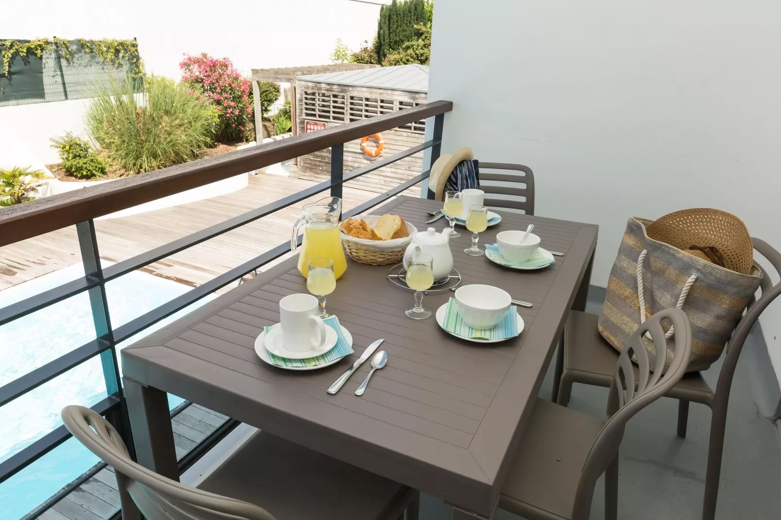 Résidence L'Archipel 1-Terrace balcony