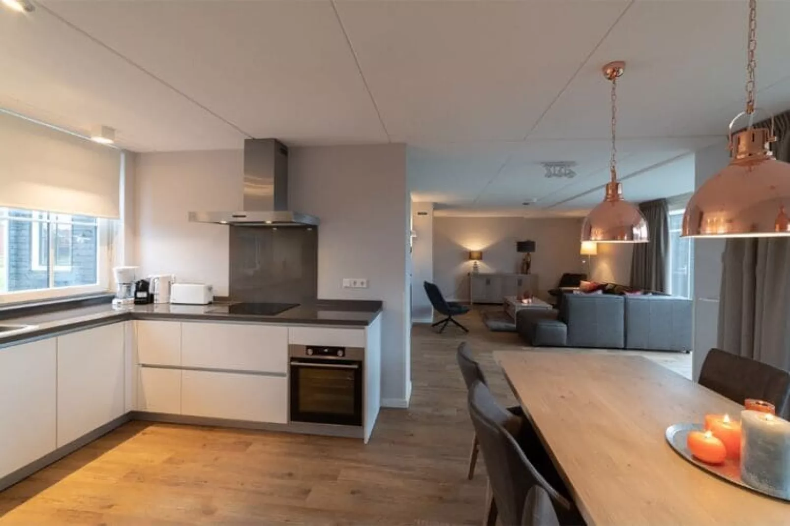 6 persoons vrijstaand met sauna/hond-Kitchen