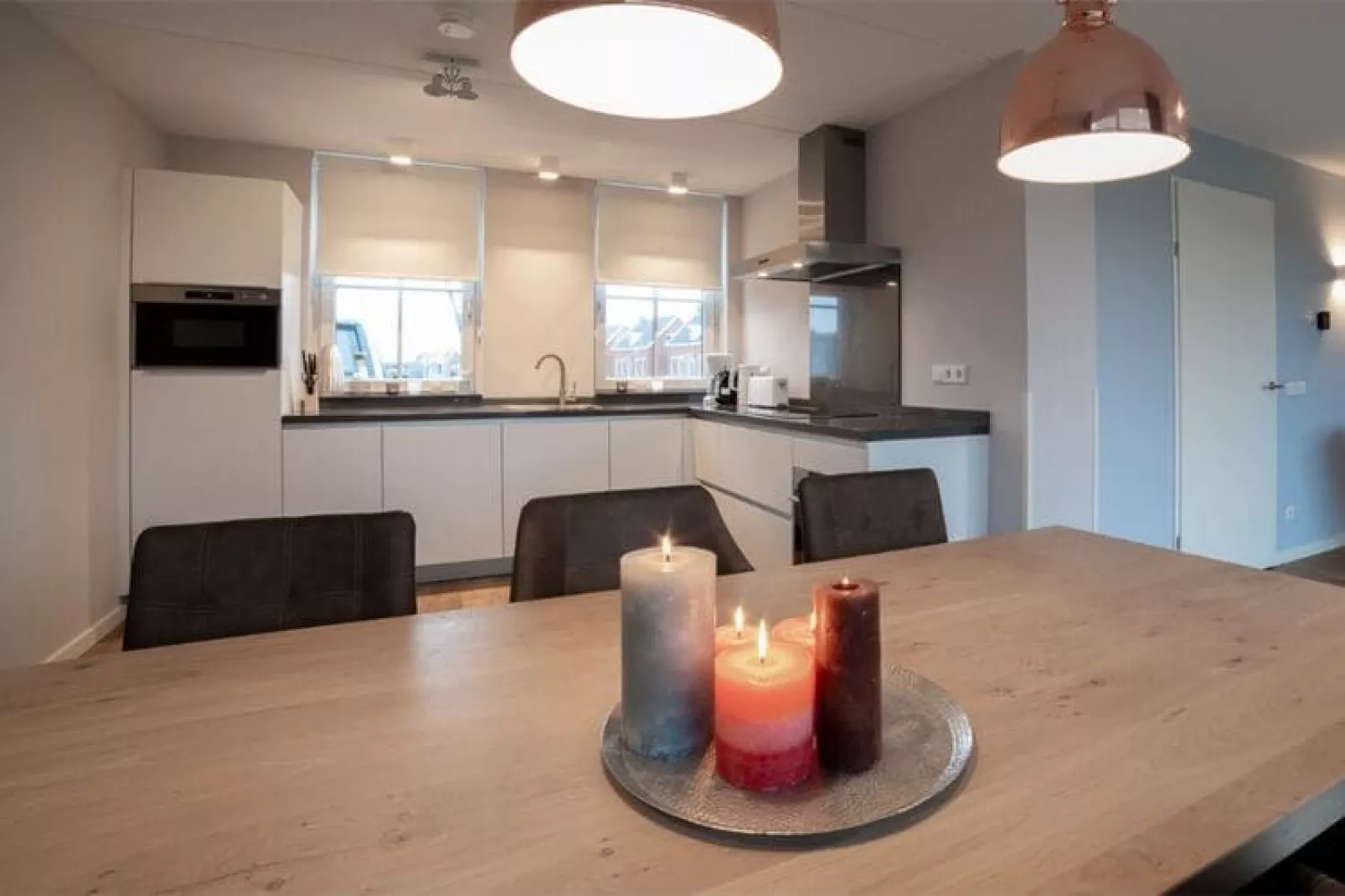6 persoons vrijstaand met sauna/hond-Kitchen