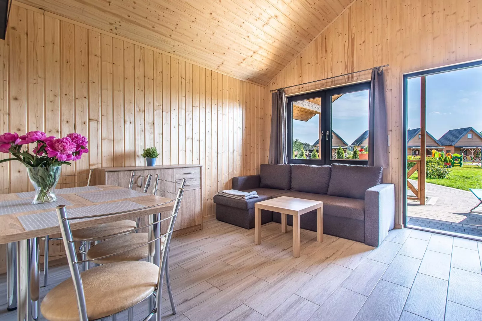 Ustecka Osada 30m2-Living room