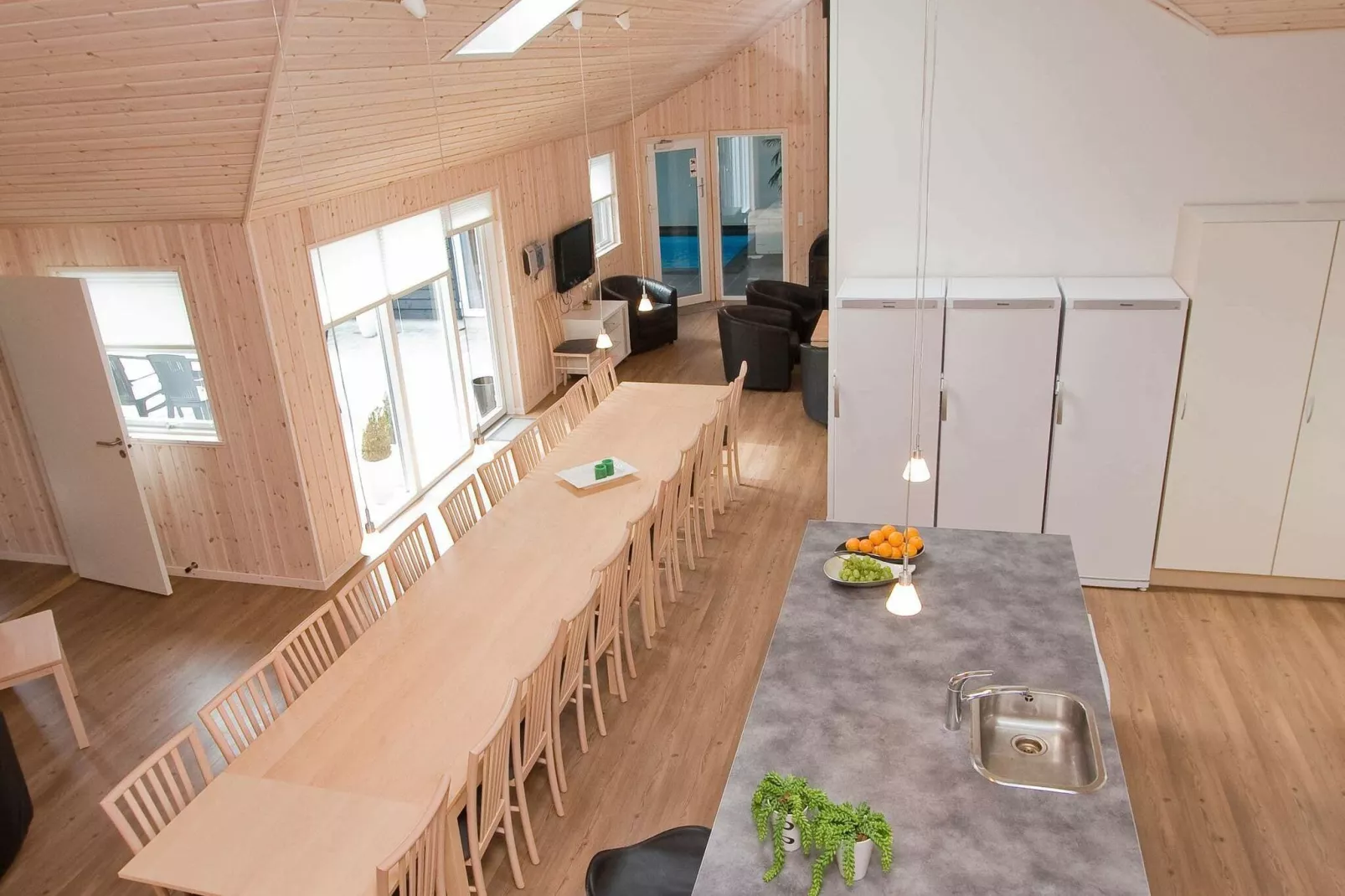 Maison de vacances pour 24 a Idestrup-Intérieur