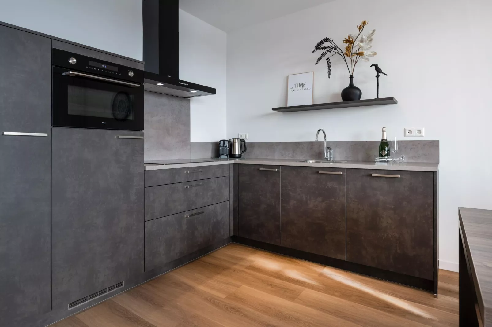 Harbour Loft 1i Résidence Marina havenzicht-Kitchen