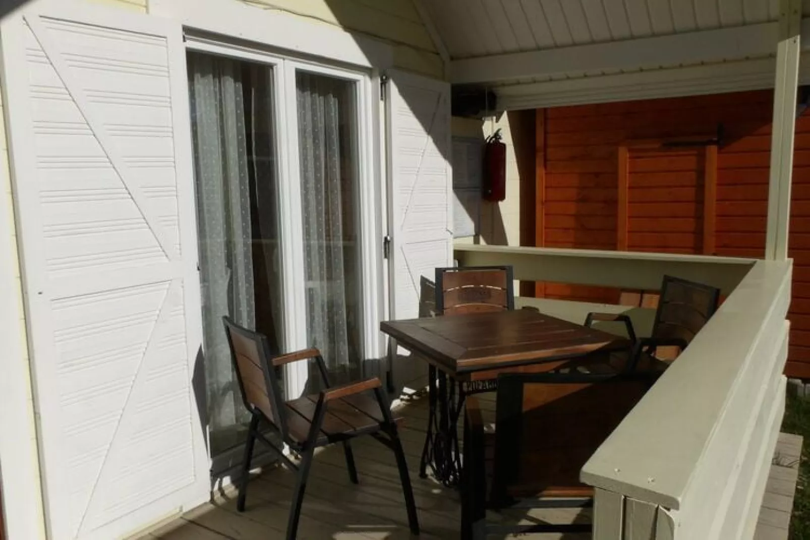 Domek dla maks 6 os-Terrace balcony