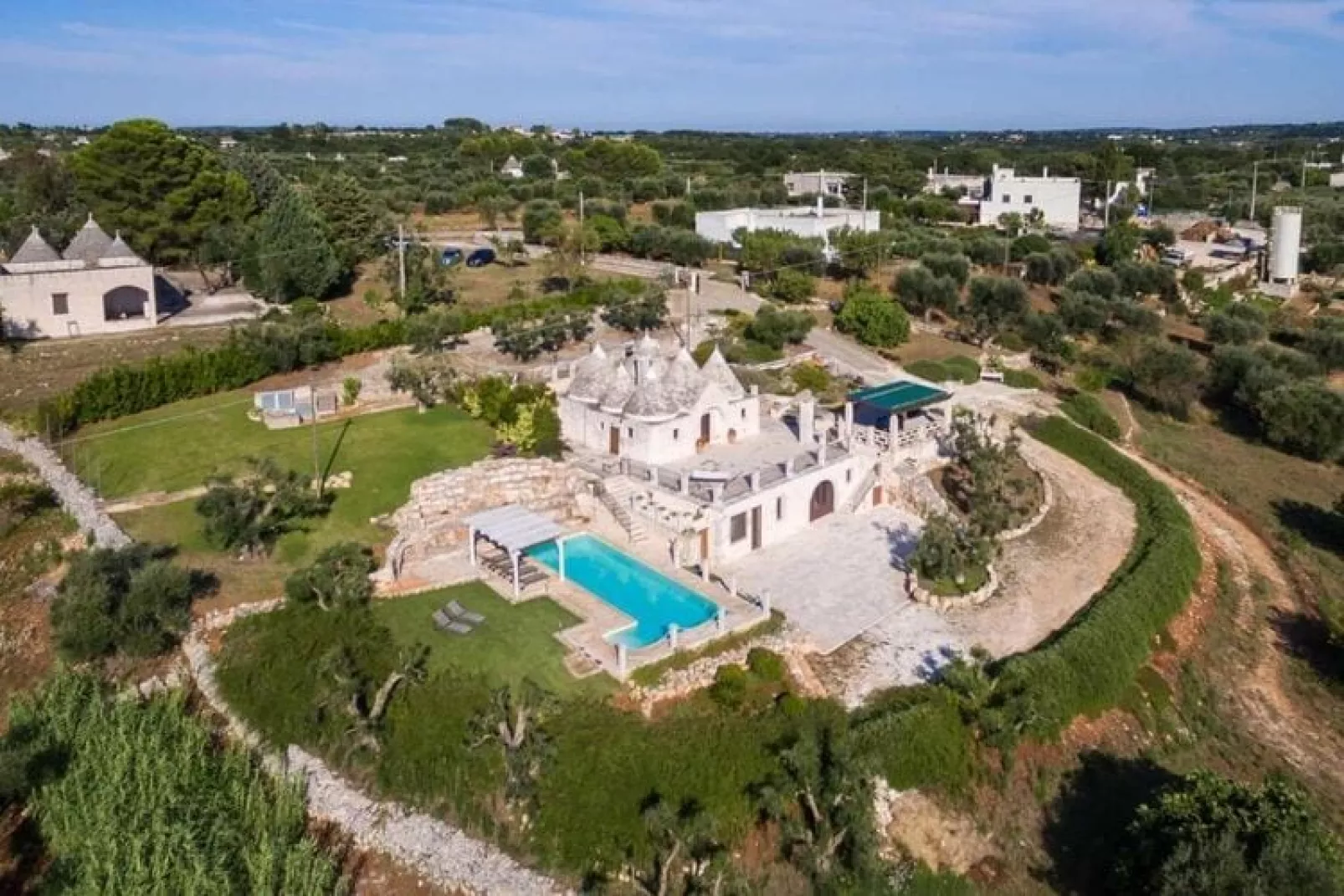 Trullo Il Pupineto Ostuni-Extérieur été