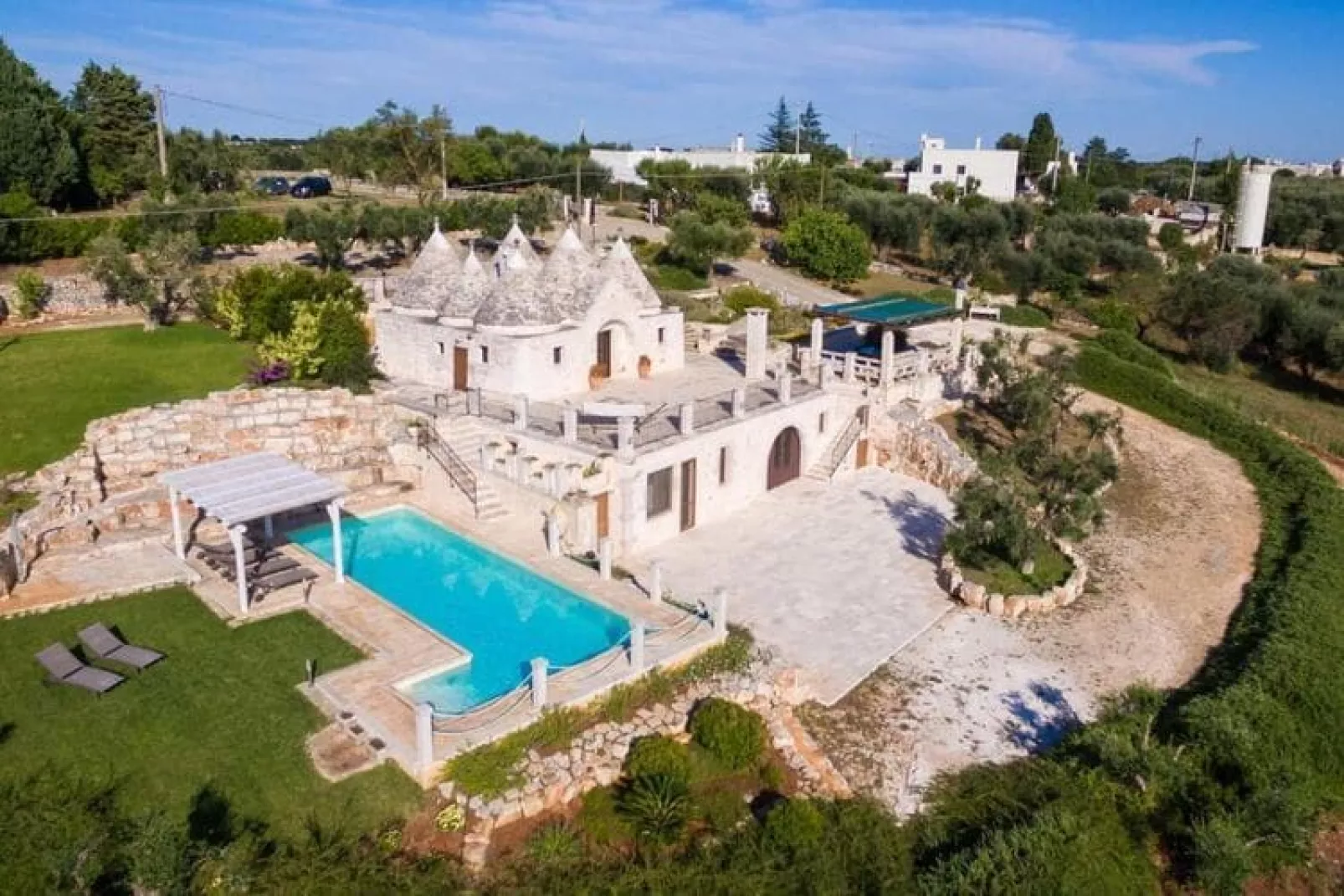 Trullo Il Pupineto Ostuni-Extérieur été