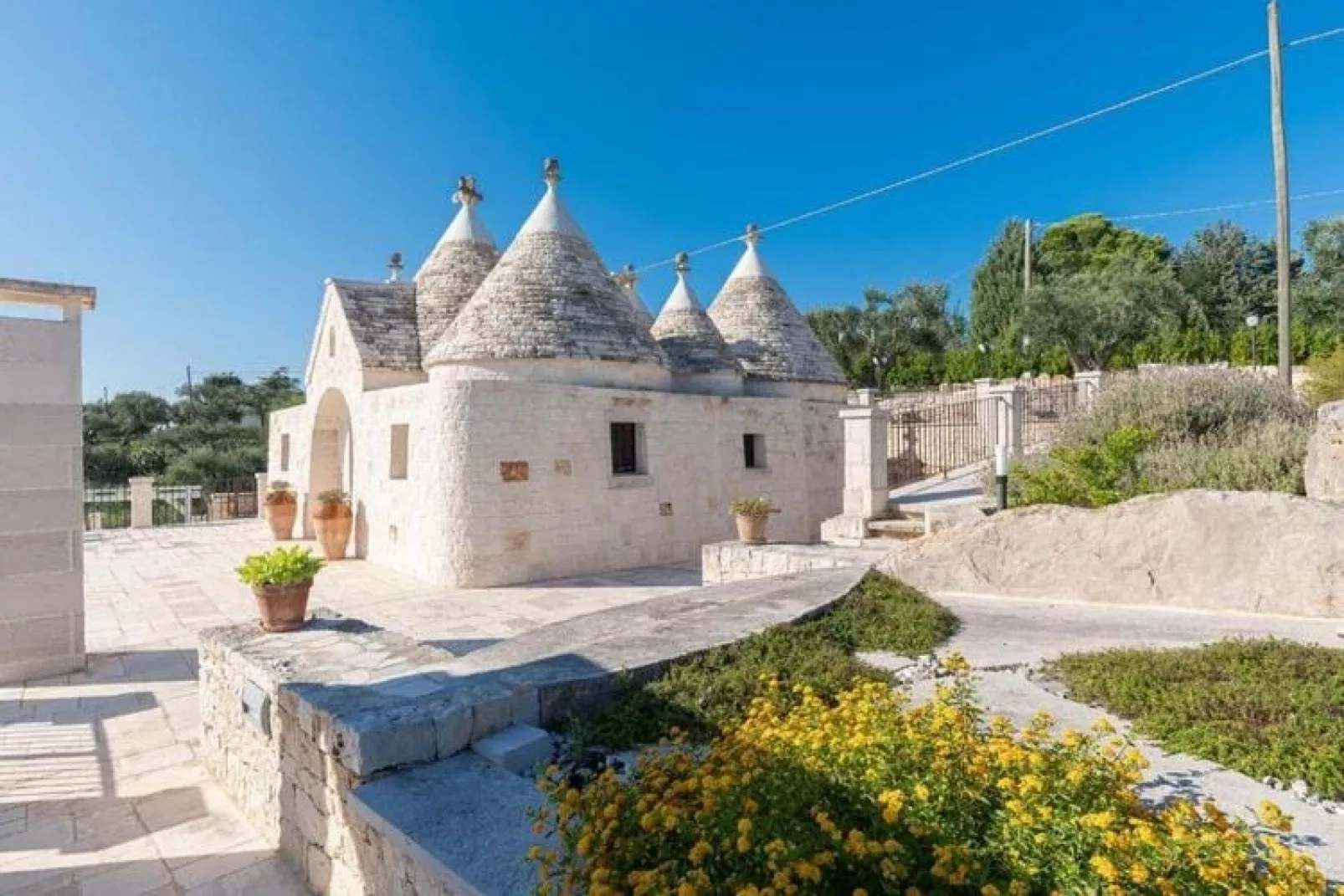 Trullo Il Pupineto Ostuni-Extérieur été
