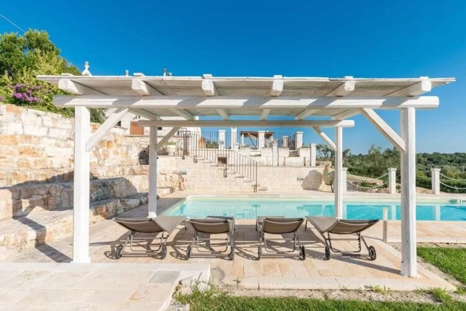 Trullo Il Pupineto Ostuni-Extérieur été
