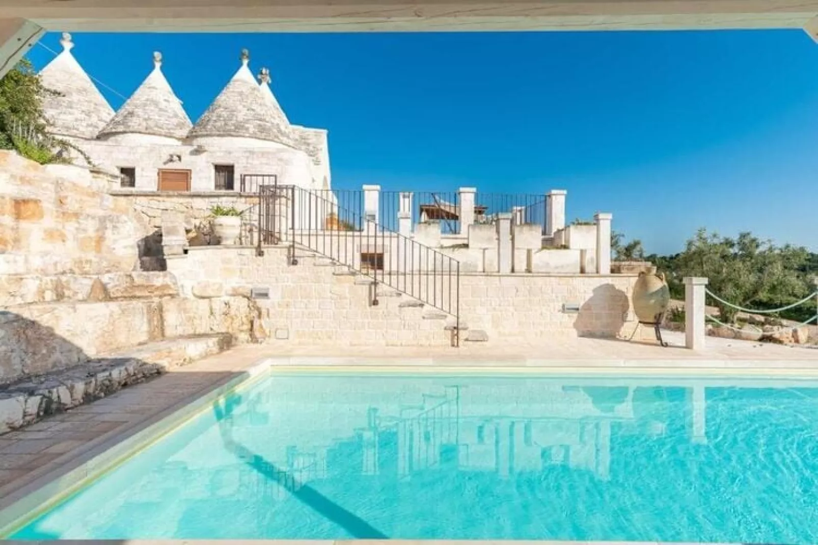 Trullo Il Pupineto Ostuni-Extérieur été