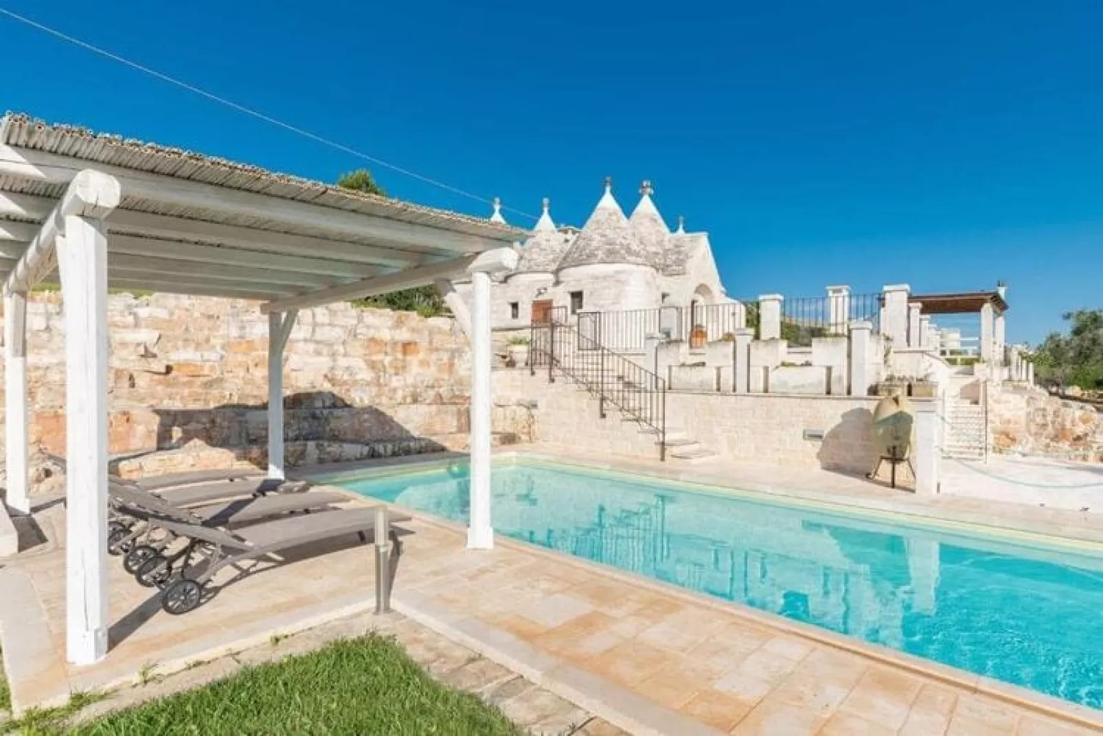 Trullo Il Pupineto Ostuni-Extérieur été