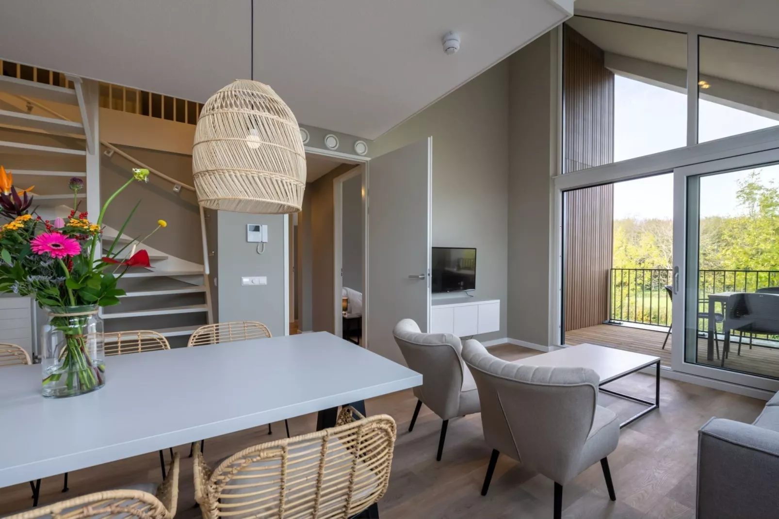 Harbour Loft 2i Résidence Marina polderzijde-Living room