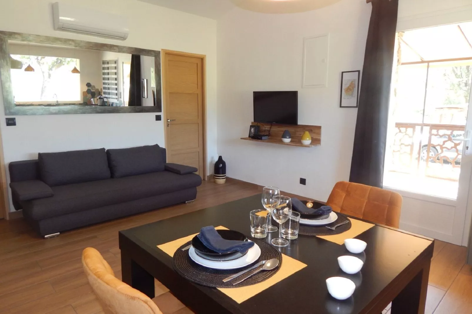 Alexiane&Co Gîte en Ardèche-Wohnzimmer