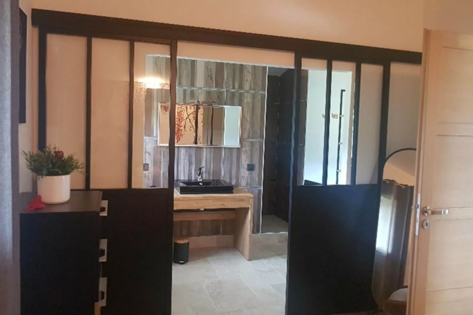 Alexiane&Co Gîte en Ardèche-Badezimmer