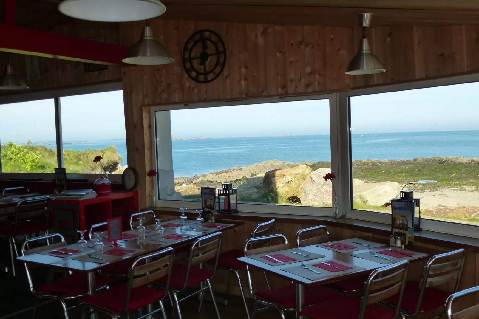 Apartment in top location with fantastic sea view Primel Plougasnou-Areas summer 5km