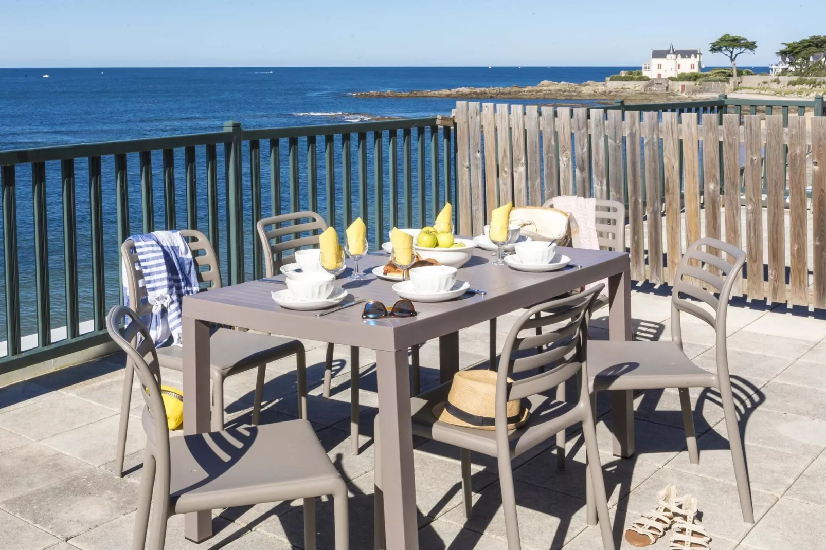 Résidence Valentin Plage 3-Terrace balcony