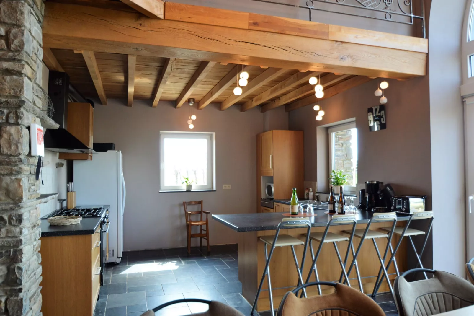Les Trois Chênes-Kitchen