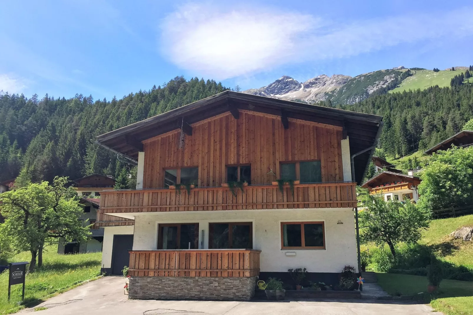 Haus Schedler - Gipfelblick-Exterior summer