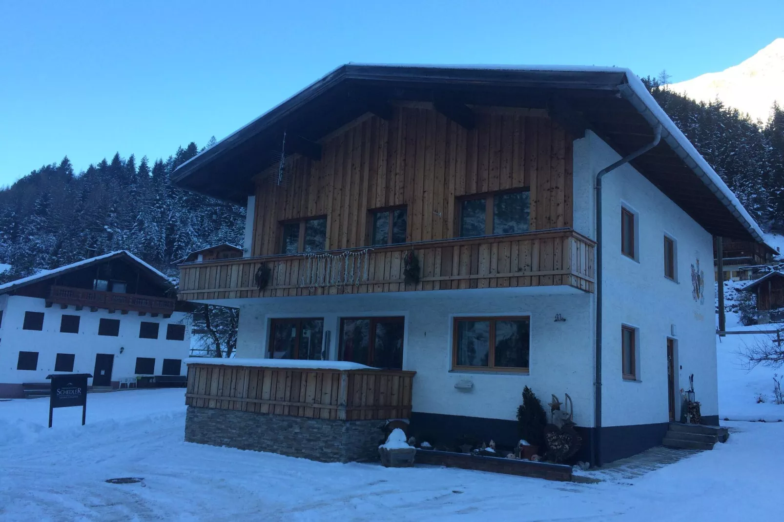 Haus Schedler - Gipfelblick-Exterior winter