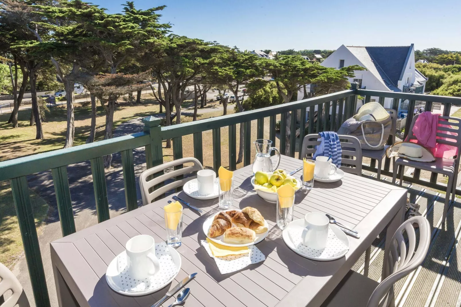 Résidence Valentin Plage 2-Terrace balcony
