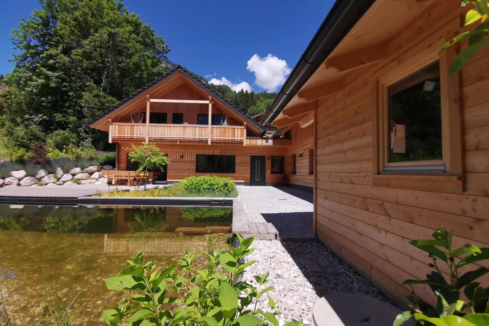 Chalet Tauplitz-Gardens summer