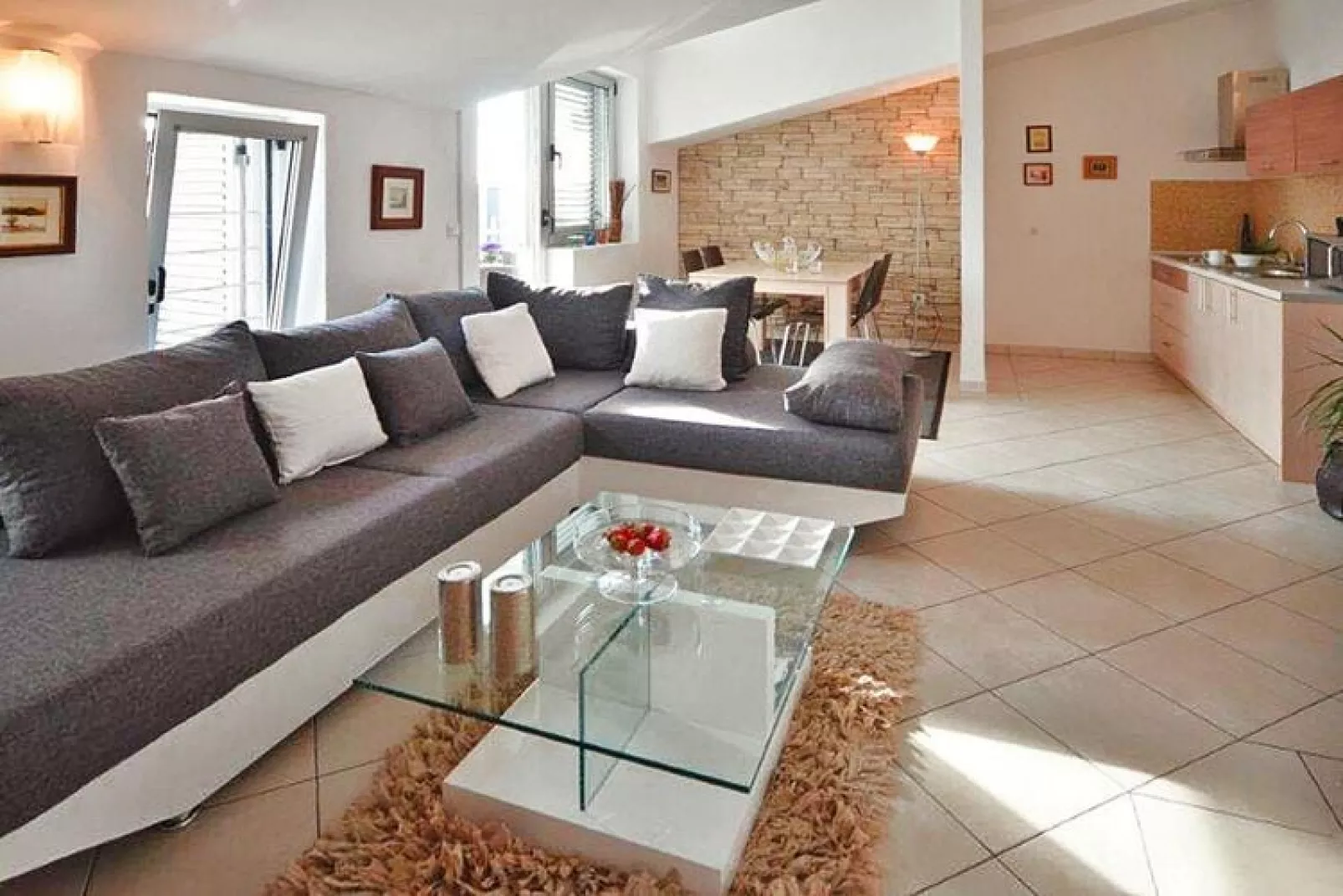 A5 - Apartments Vaal Rovinj -  AP 6 - ca 53 qm für 5 Pers-Living room