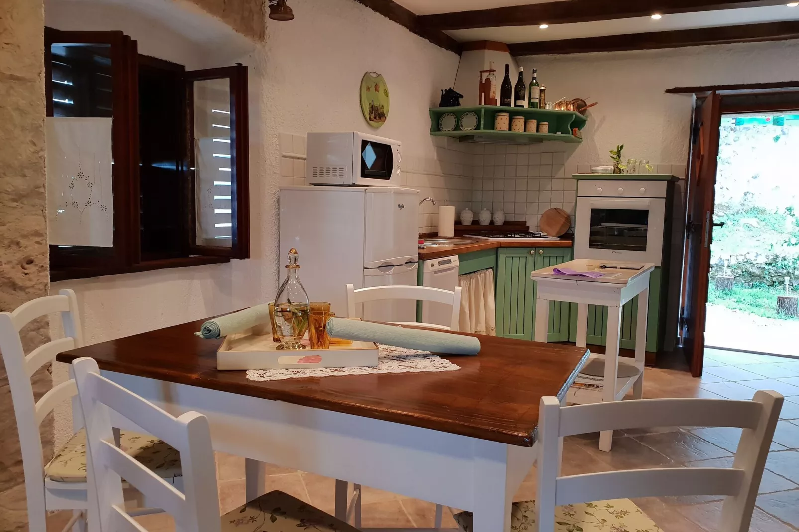 Holiday home Milica - Lovran Dobrec - ca 80 qm für 4 Pers-Esszimmer