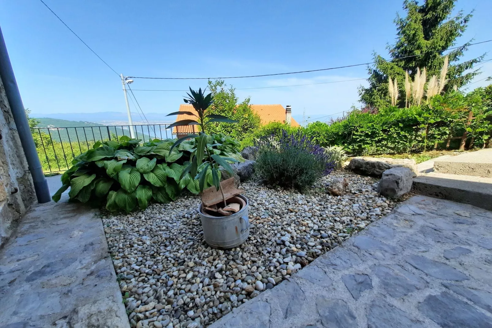 Holiday home Milica - Lovran Dobrec - ca 80 qm für 4 Pers-Außenbereich