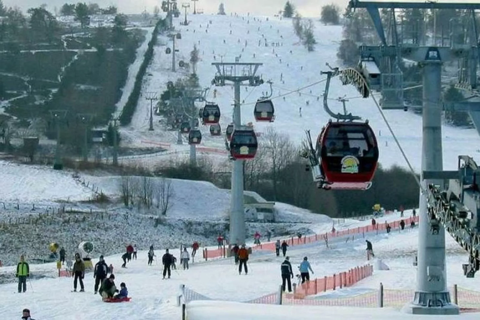 Sauerland - Diemelsee-Area within 5km in winter