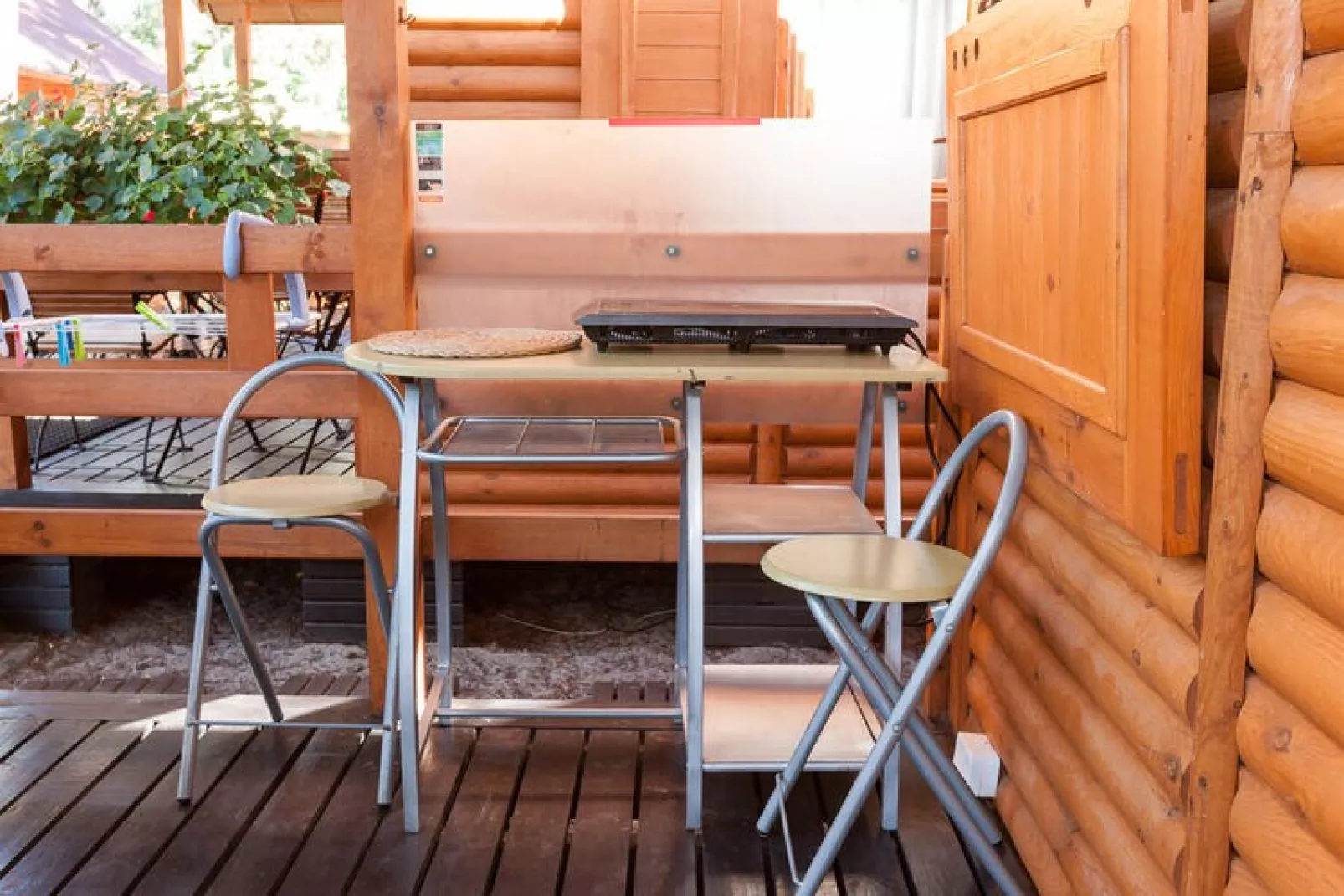 Domki letniskowe Pobierowo-Terrace balcony