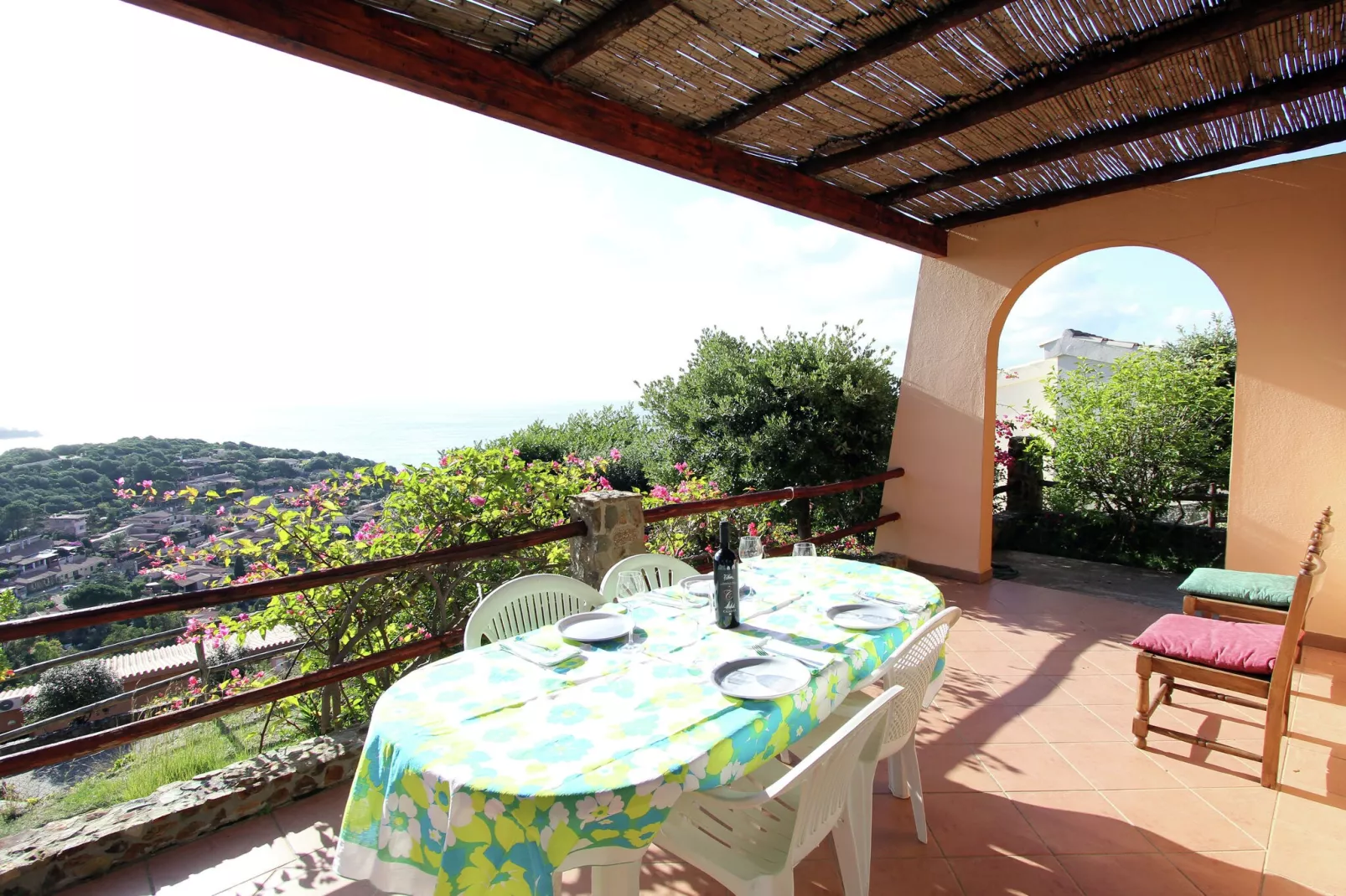 Villa del Mare Dipinto-Terrace balcony