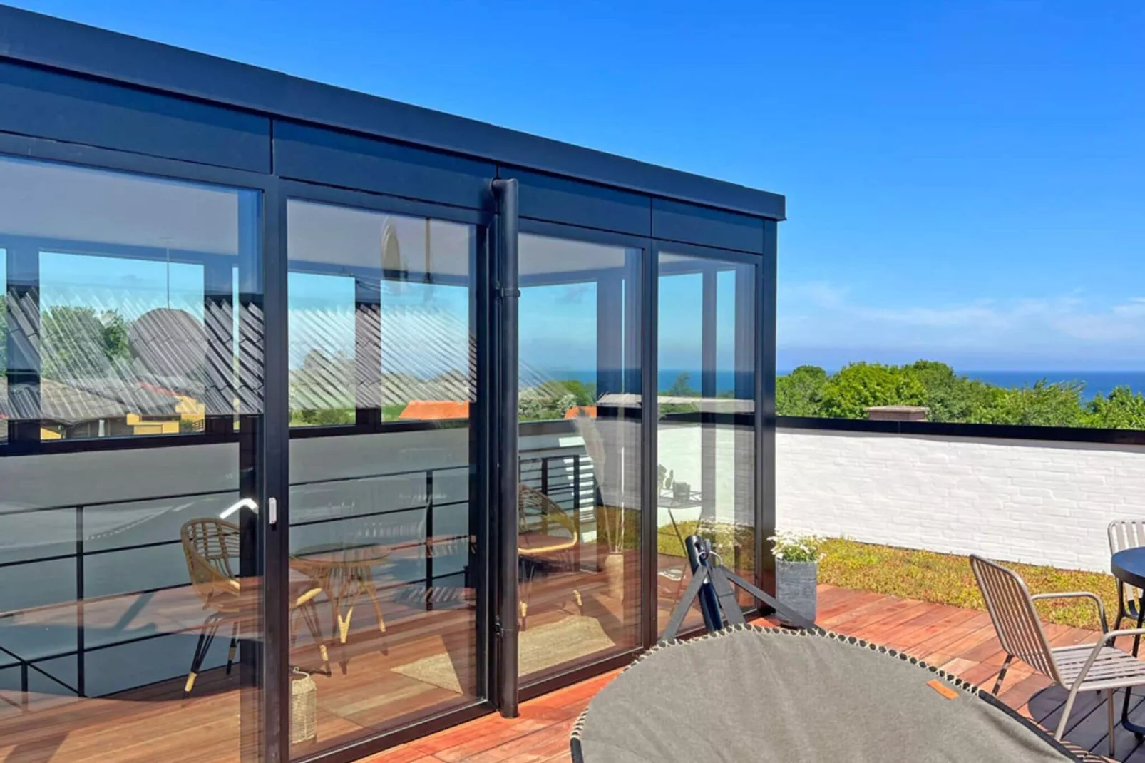 2-4 pers.lejl havudsigt/tagterrasse-Water view