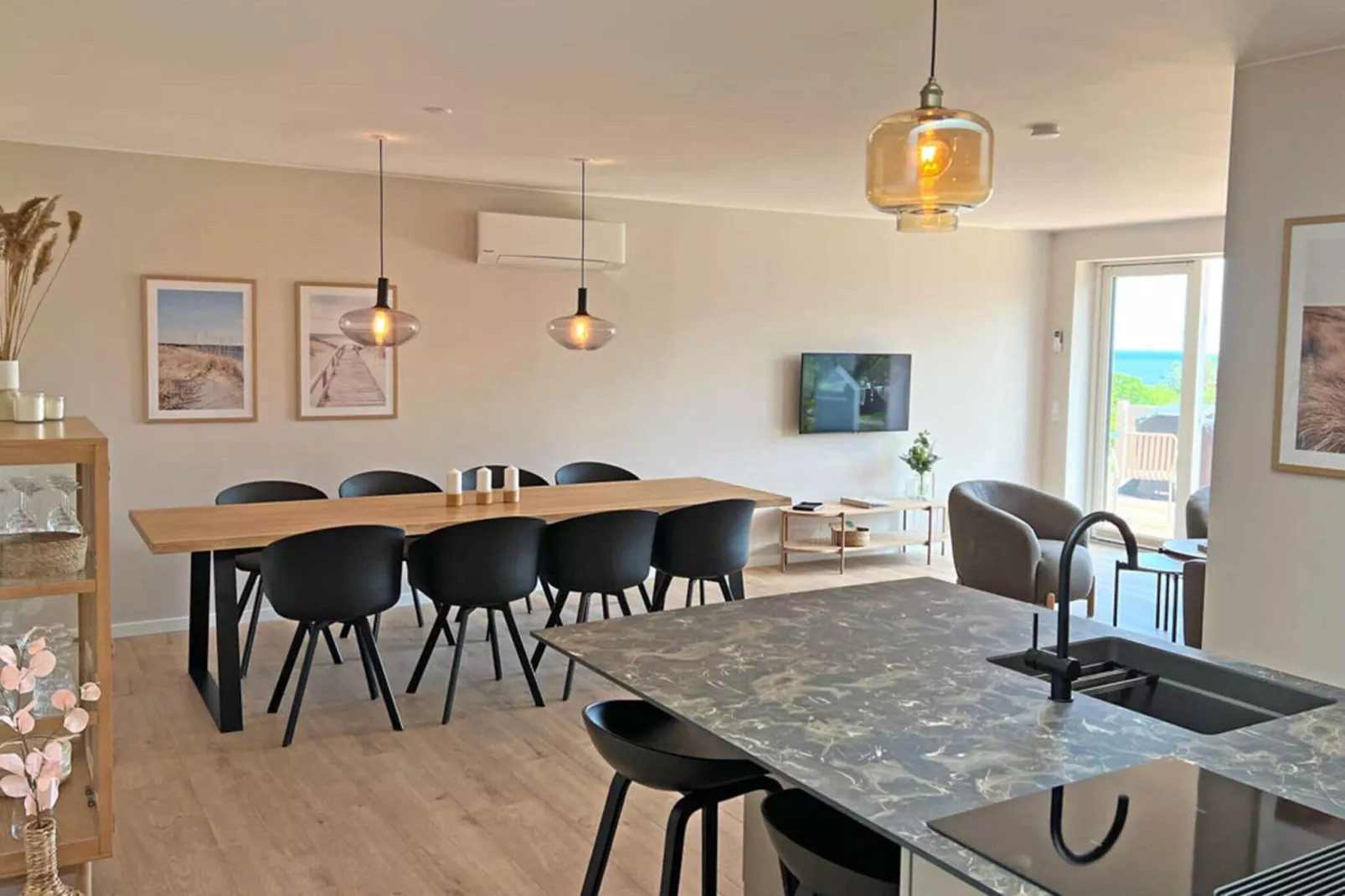 4-6 pers.lejl havudsigt-Indoor