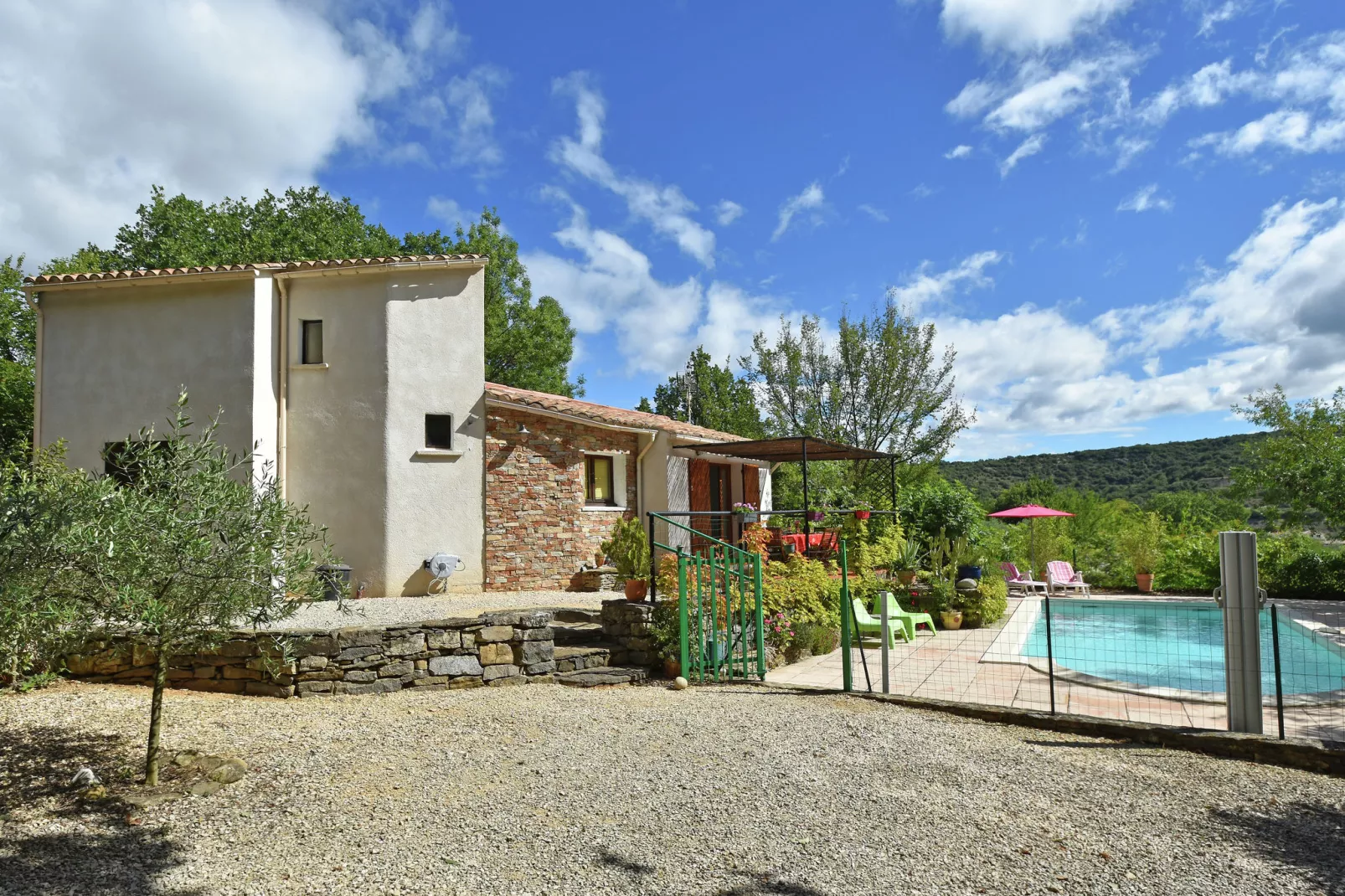 Les Chênes- SAINT-BRÈS-Exterior summer