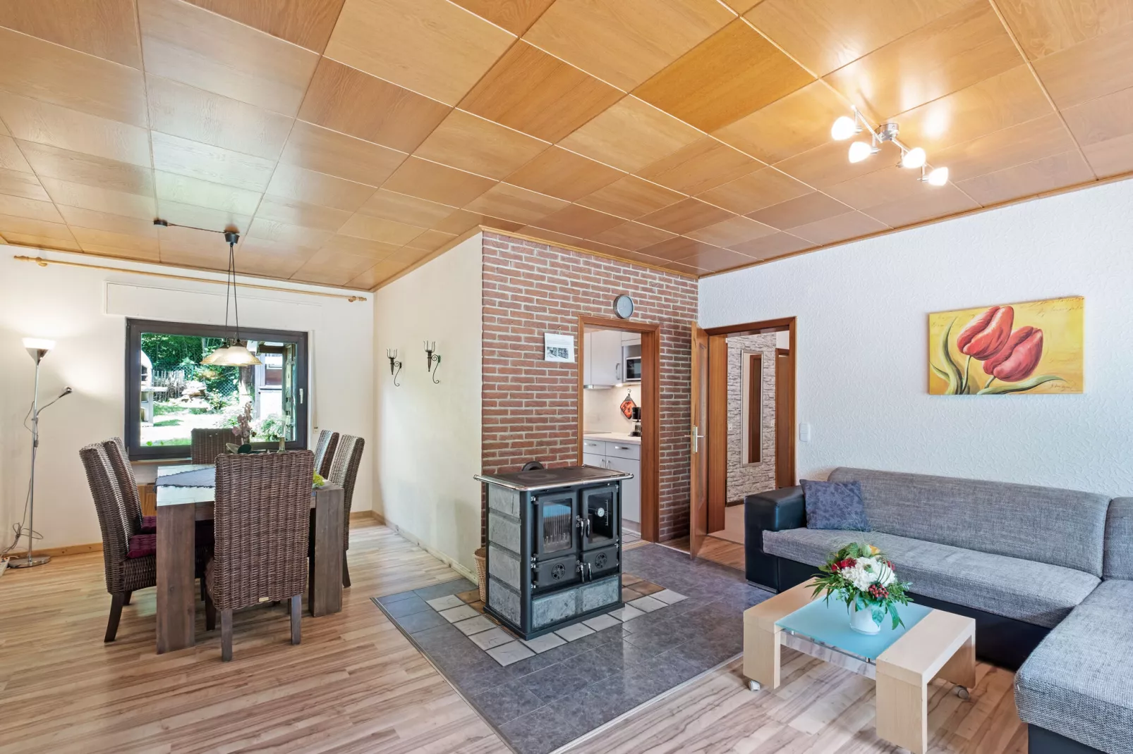 Eifel-Ferienhaus Rita Romag-Wohnzimmer