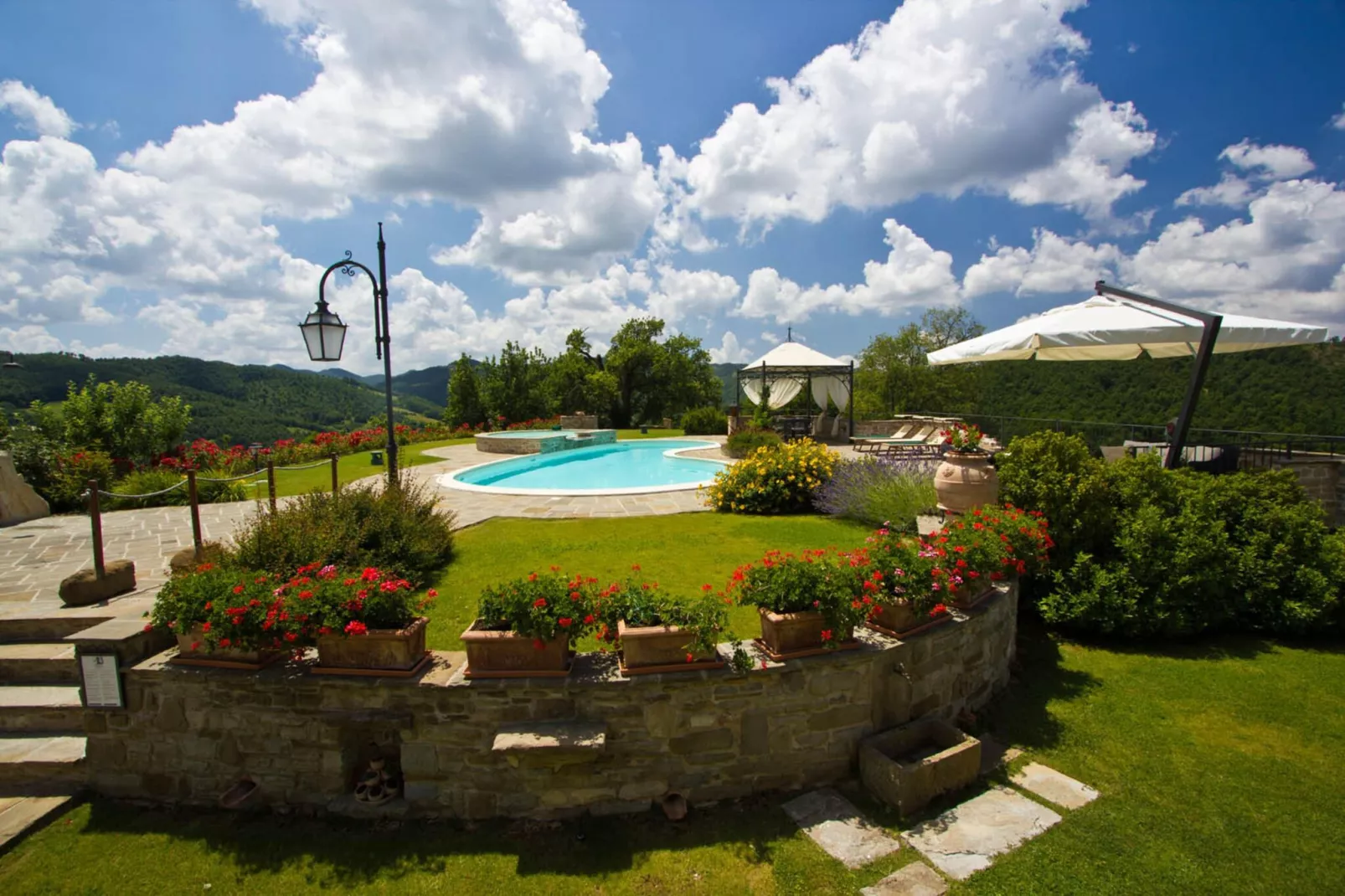 La Rocca Estate-Gardens summer