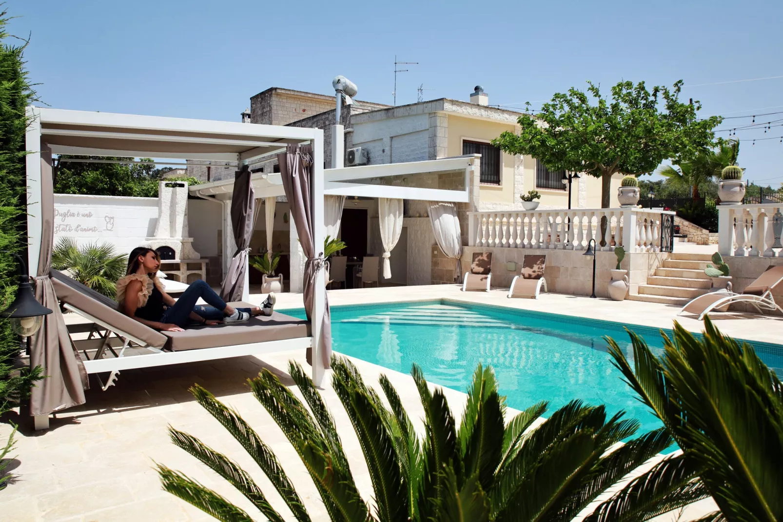 Luxury Vale Villa Locorotondo-Pool