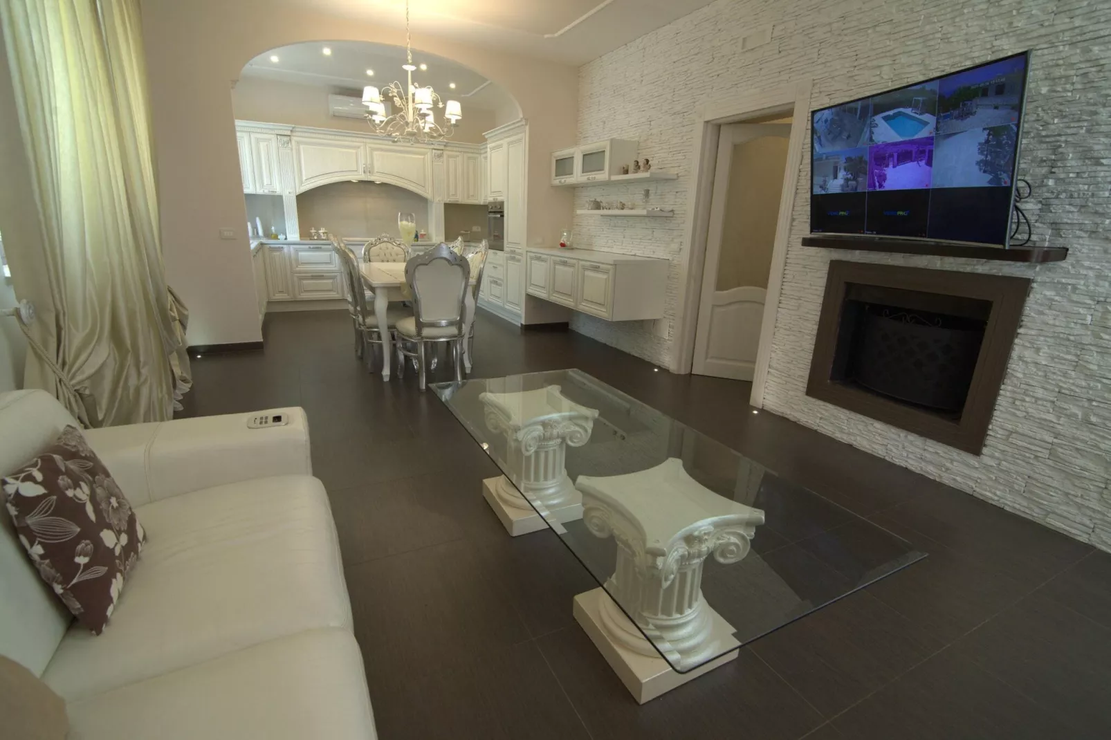 Luxury Vale Villa Locorotondo-Living room
