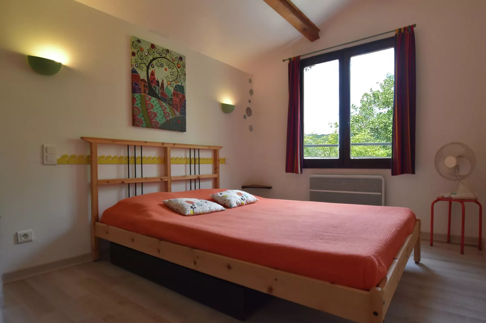 Les Chênes- SAINT-BRÈS-Bedroom