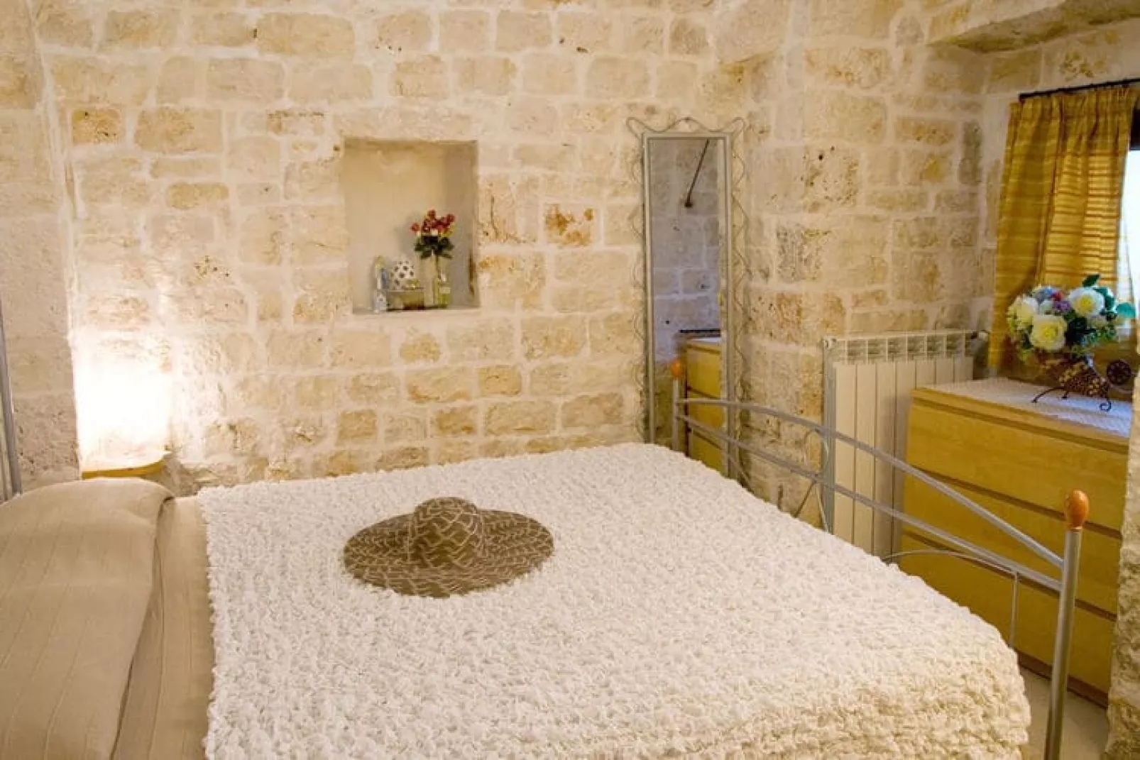 Trullo Filippo Ostuni-Schlafzimmer