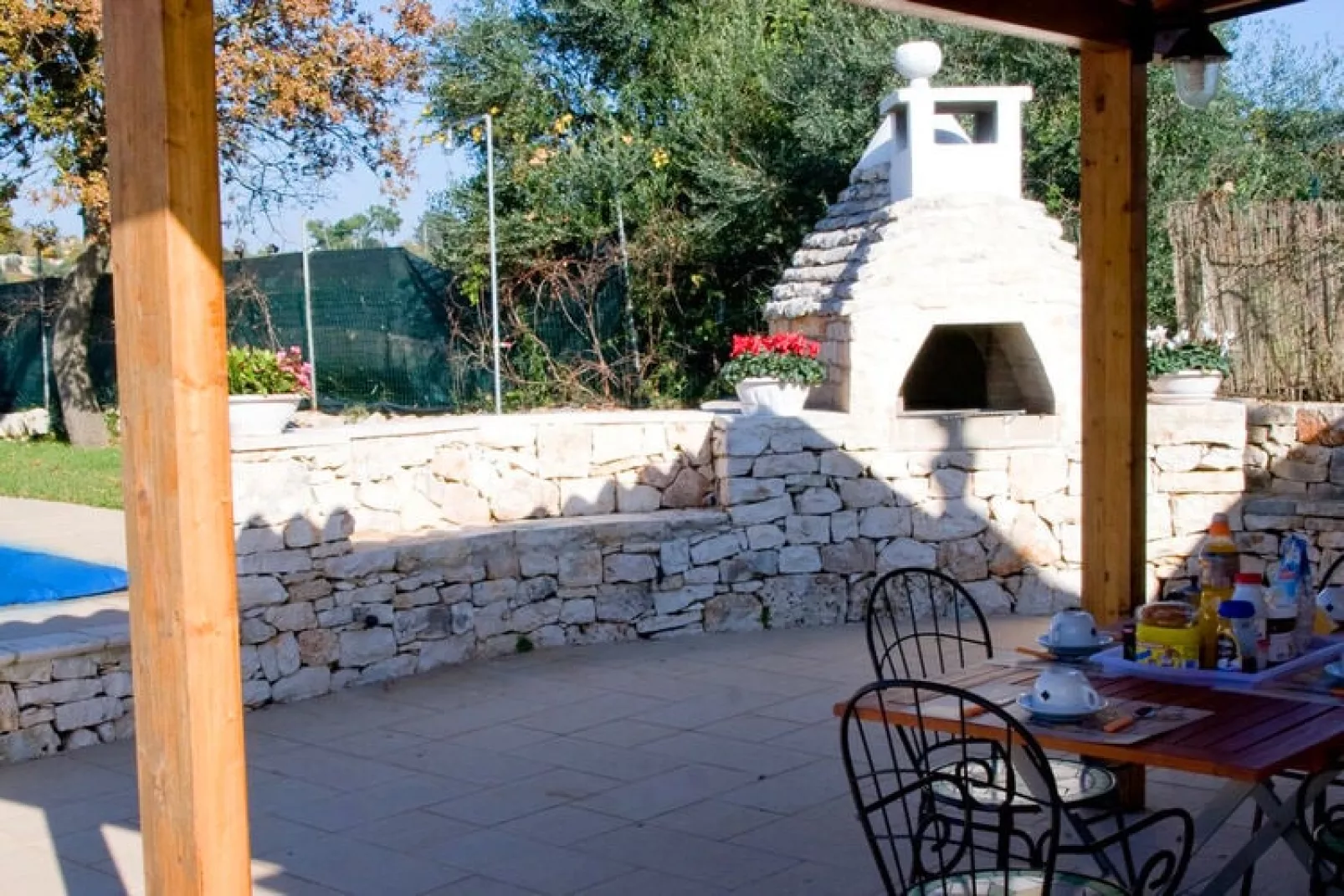 Trullo Filippo Ostuni-Terrassenbalkon