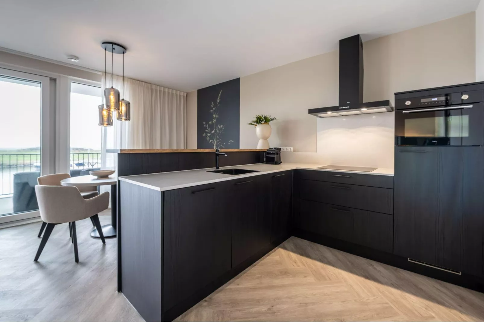 Harbour Loft1J-havenzicht-Kitchen