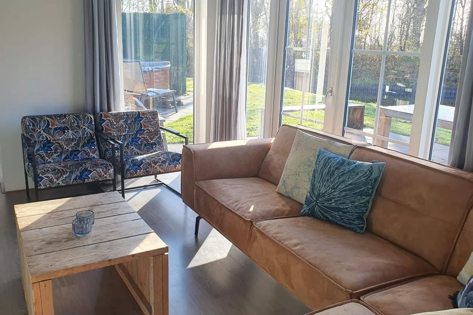 Grand Sechstjin Wellness de luxe met sauna en buitenspa-Salon