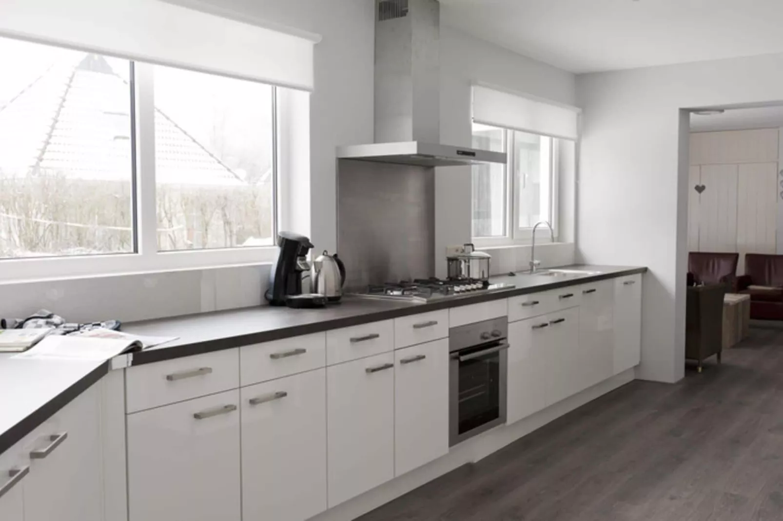 Grand Sechstjin Wellness de luxe met sauna en buitenspa-Cuisine